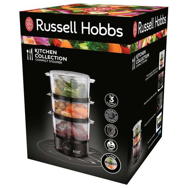  Russell Hobbs 26530ra -7L - Steamer - Black 