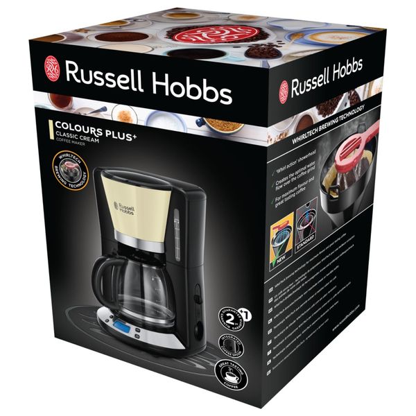  Russell Hobbs 24033 - 1100W - 1.25L -  Coffee Maker - Black 