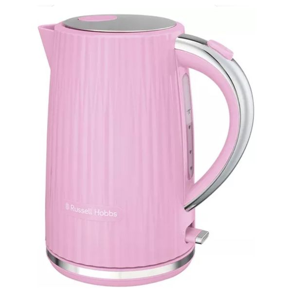  غلاية كهربائية راسل هوبس - 3000واط - 1.7لنر - 27362 - وردي 