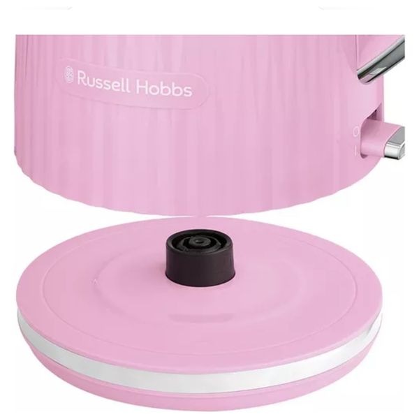  غلاية كهربائية راسل هوبس - 3000واط - 1.7لنر - 27362 - وردي 