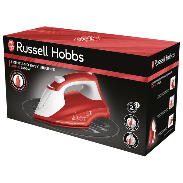  Russell Hobbs 26481 - Steam Iron - Red 