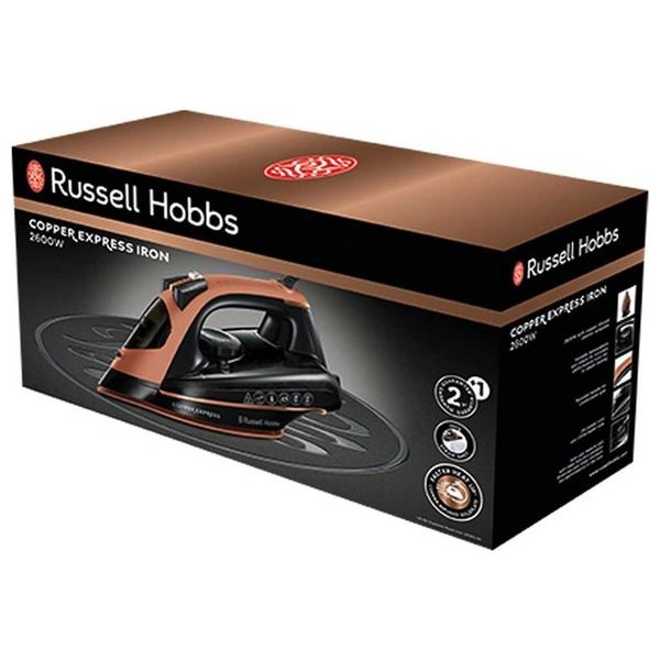  Russell Hobbs 23975 - Steam Iron - 2600W - Black copper 