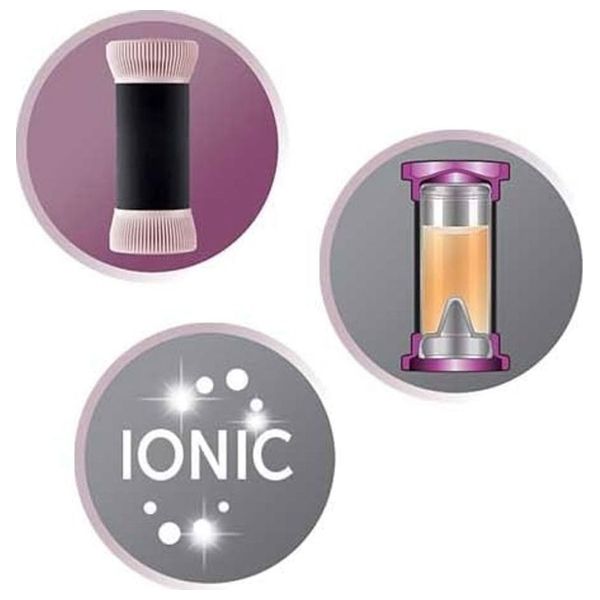  Remington H5600 - Ionic Hot Hair Rollers Set - 20 Piece with Thermal Wax Core - Black 