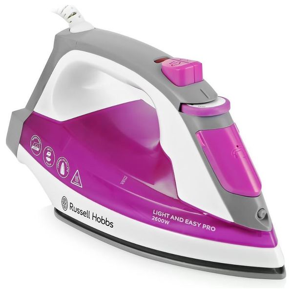 Elryan Russell Hobbs 23591 Steam Iron Pink