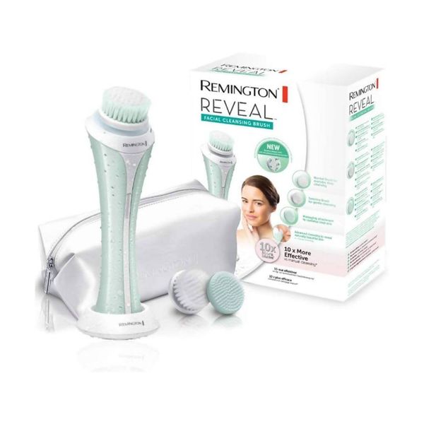  Remington Facial Cleansing Massager Device - White 