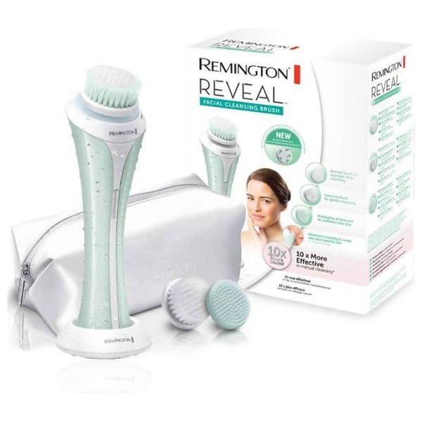  Remington Facial Cleansing Massager Device - White 