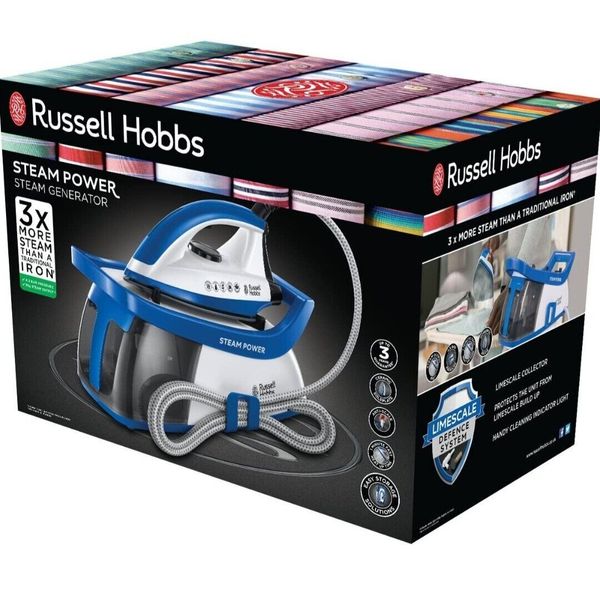  Russell Hobbs 24430 - Steam Iron - Blue 