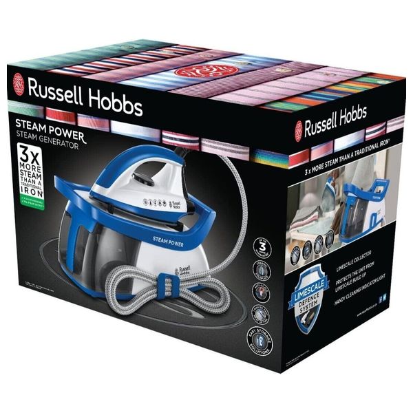  Russell Hobbs 24430 - Steam Iron - Blue 