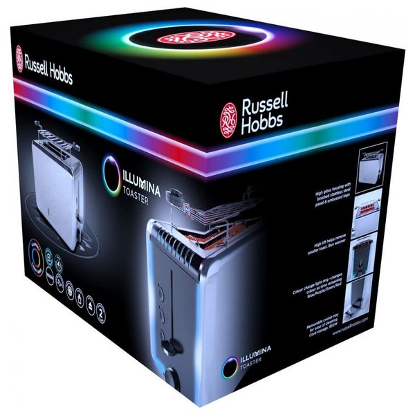  Russell Hobbs 20170 - Toaster - Silver 