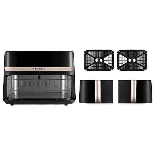 Russell Hobbs 9L Dual Basket 27680– Air Fryer – Black