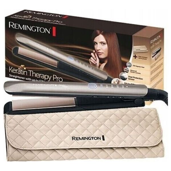  Remington S8590 - Hair Straightener - Gold 