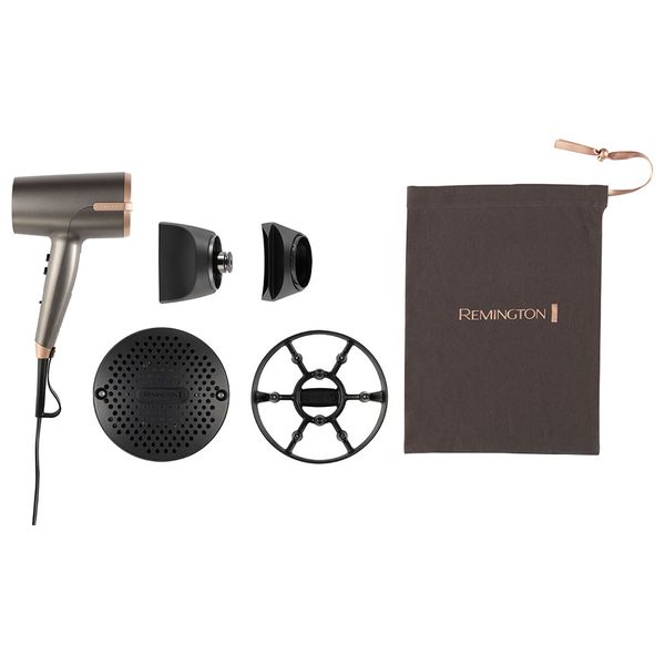  Remington D6077 - Hair Dryer - Silver 