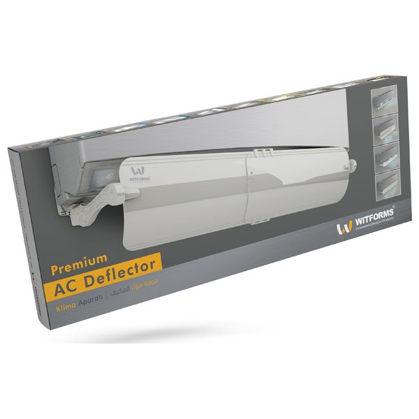  Witforms 4899 - Air Conditioner Deflector - White 