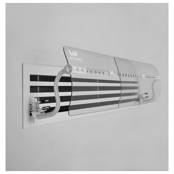  Witforms 4950 - Plastic Grille Air Conditioner Deflector - Transparent 