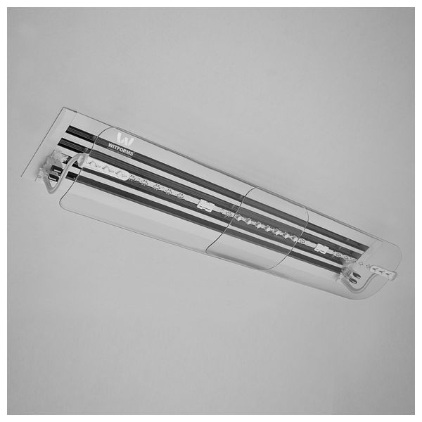  Witforms 4950 - Plastic Grille Air Conditioner Deflector - Transparent 