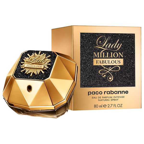  Lady Million Fabulous by Paco Rabanne for Women - Eau de Parfum, 80ml 
