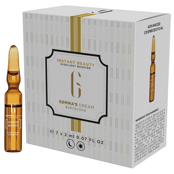  Gemma’S Dream Instant Beauty Flash Energy Booster Ampoules, 7 Pieces - 2 ML 