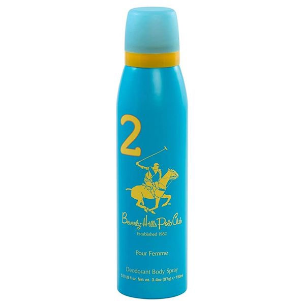 Elryan Two DEO by Beverly Hills Polo Club for Women Deodorant Body Spray 150ml