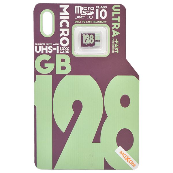  Moxom - 128GB - SD Card - Black 