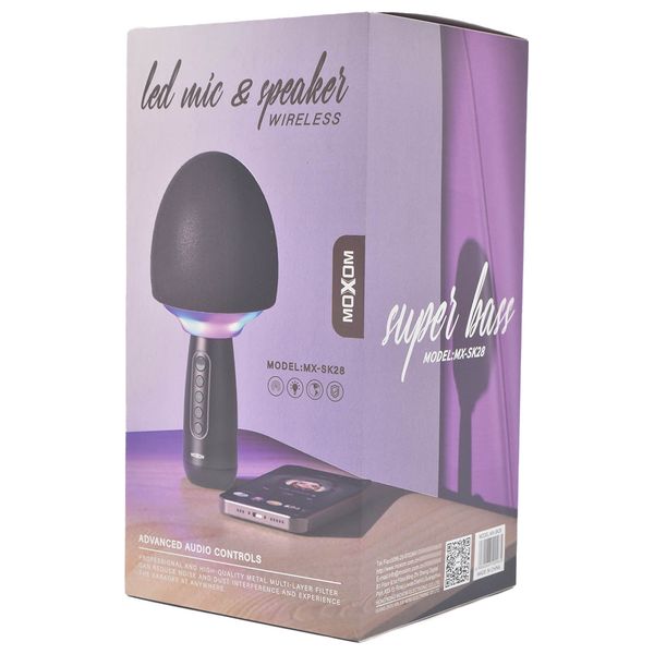  Moxom MX-SK28 - Bluetooth Speaker - Black 