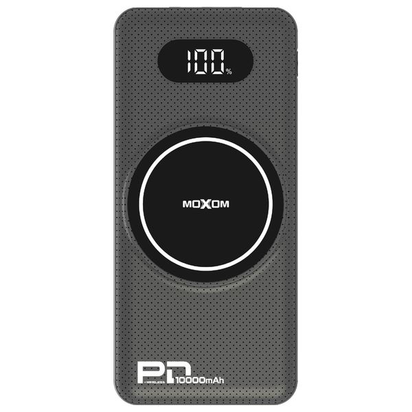  شاحن محمول لاسلكي موكسوم - MX-PB34 -10000mAh - اسود 