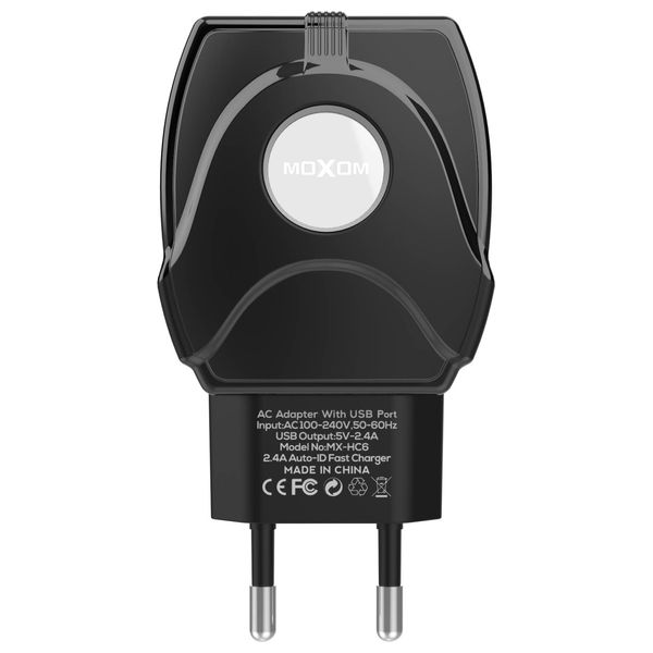  Moxom MX-HC62 - Charger - Black 