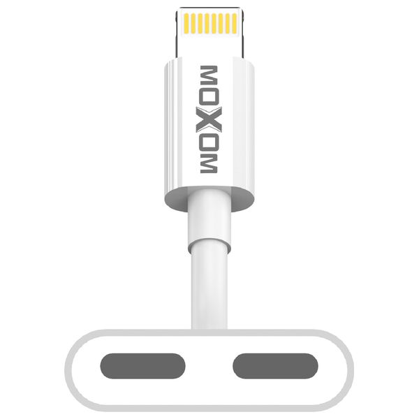  محول موكسوم ايفون الى ايفون - MX-AX18 - ابيض 