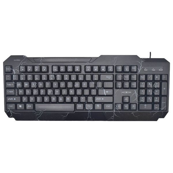  Moxom MX-KB08 - Keyboard - Black 