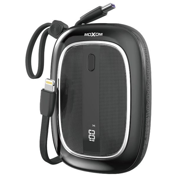  Moxom MX-PB125 - 10000mah - Power Bank - Black 