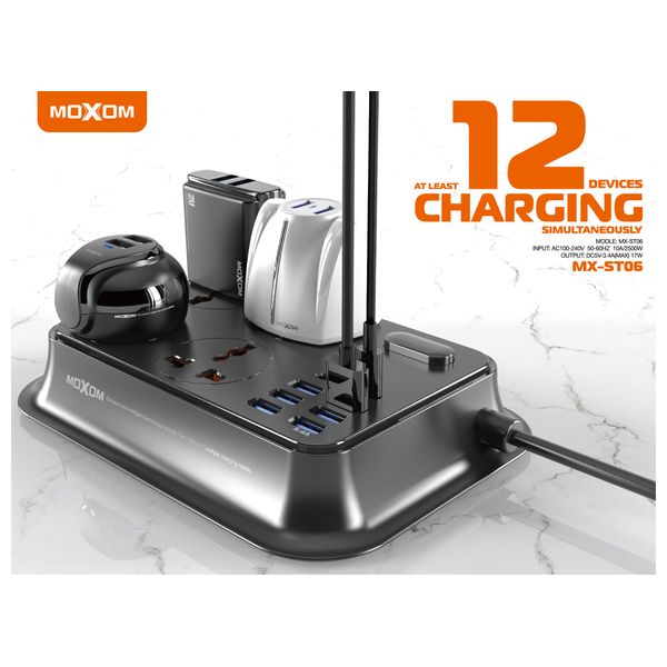  Moxom MX-ST06 - Power Socket 