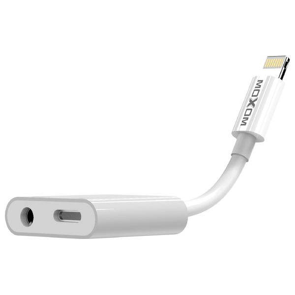  محول موكسوم ايفون الى ايفون - MX-AX15 - ابيض 