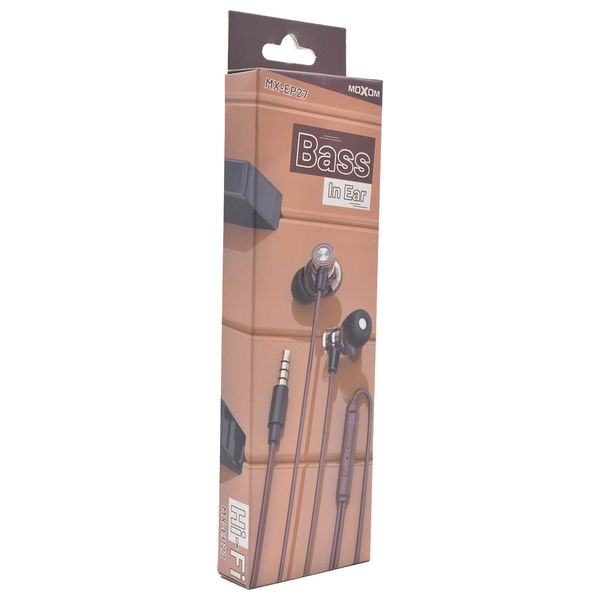  Moxom MX-EP27 - Headphone In Ear - Brown 