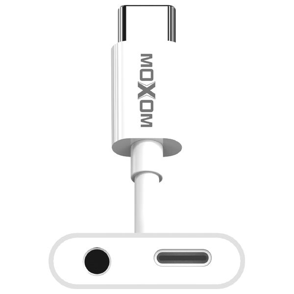  محول الصوت موكسوم - MX-AX19 - ابيض 