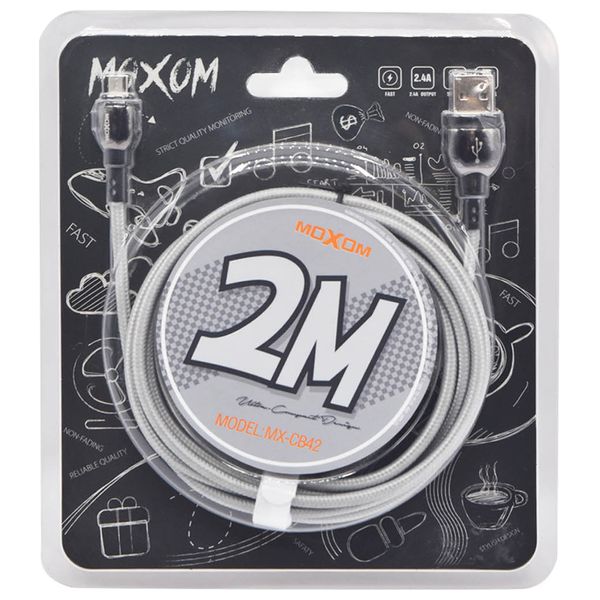  Moxom MX-CB42 - Cable USB To Micro - 2m 