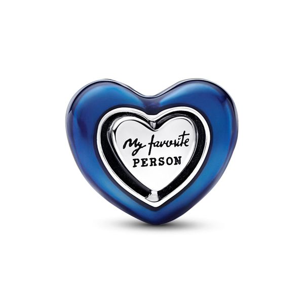 Pandora Heart Shape Medal - Silver