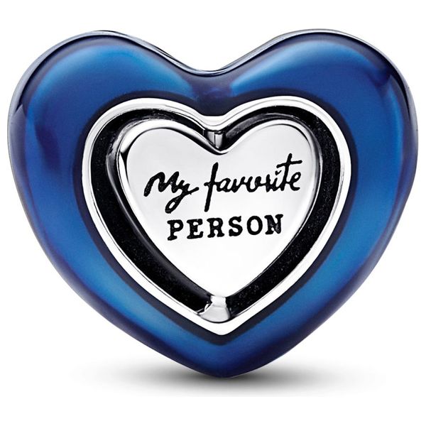  ميدالية باندورا على شكل القلب - سلفر 