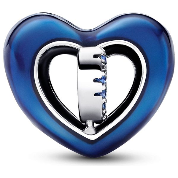  ميدالية باندورا على شكل القلب - سلفر 