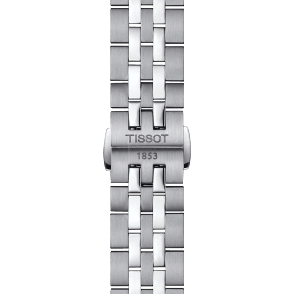  Tissot Watch T0632091105800 For Women - Analog Display, Stainless Steel Band - Gray 