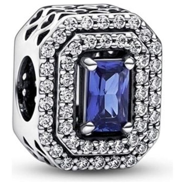  Pandora Rectangular Shape Medal - Silver 