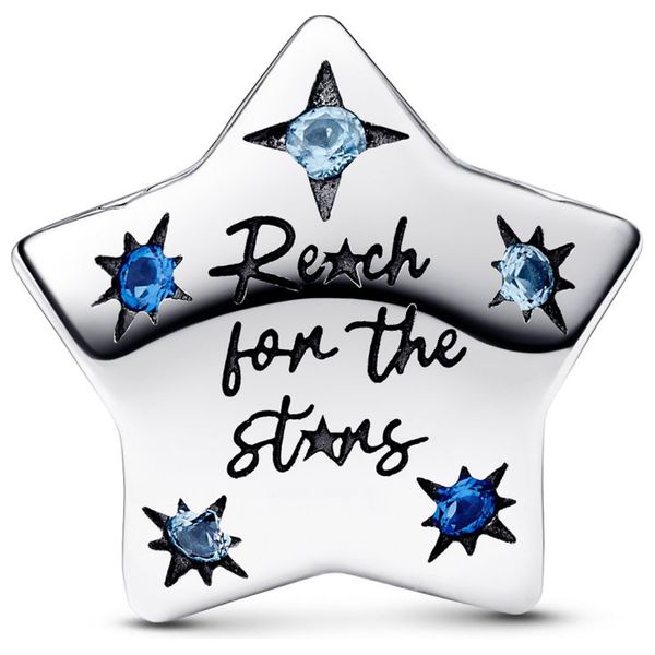  Pandora Star Shape Bead - Silver 