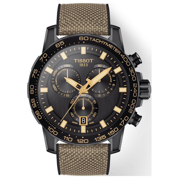 Elryan Tissot Watch T1256173705101 For Men Analog Display
