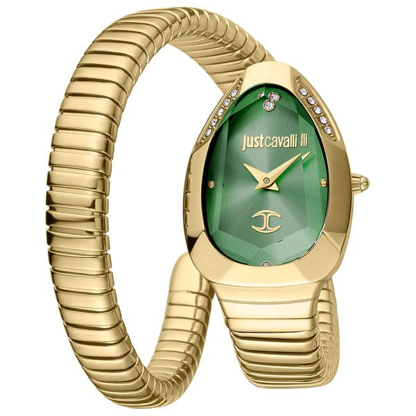  Just Cavalli Watch Jc1l208m0045 For Women - Analog Display, Stainless Steel Band - Gold 