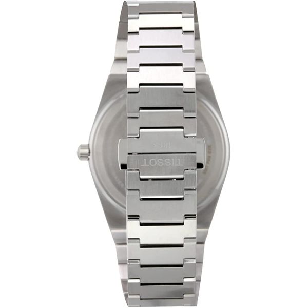  Tissot Watch T1374101109100 For Men - Analog Display, Stainless Steel Band - Silver 