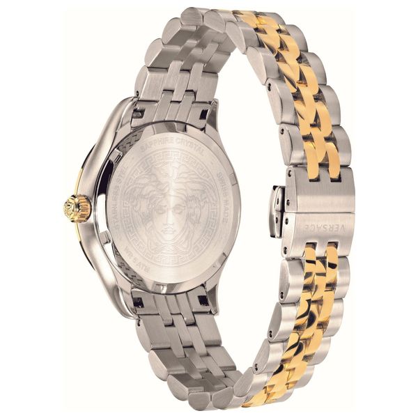 Versace stainless steel back top