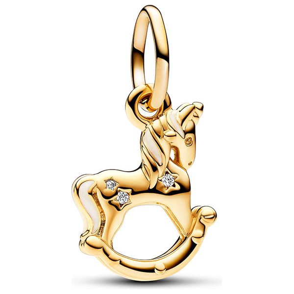 Pandora Unicorn Shape Medal - Gold