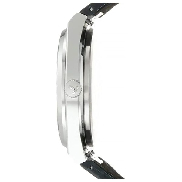  Tissot Watch T1374101604100 For Men - Analog Display, Leather Band - Black 