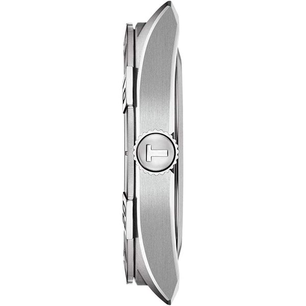  Tissot Watch T1016101105100 For Men - Analog Display, Stainless Steel Band - Silver 