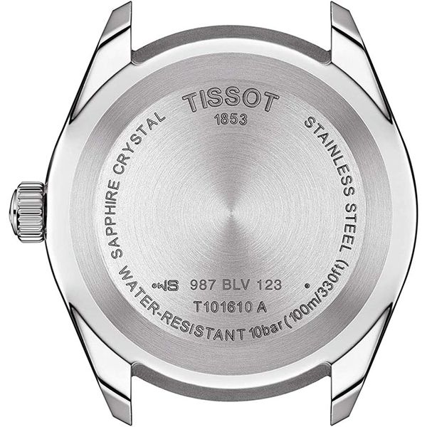  ساعة تيسوت للرجال T1016101105100 - عرض بعقارب, سوار من ستانلس ستيل - سلفر 