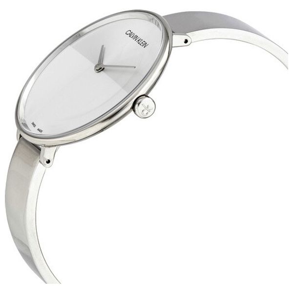  Calvin Klein Watch K7A23146 For Women - Analog Display, Stainless Steel Band - Silver 