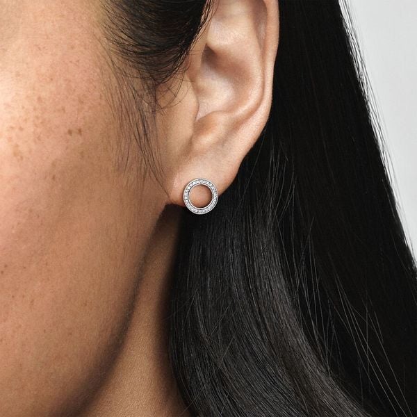  Pandora Circular Shape Women Earrings 